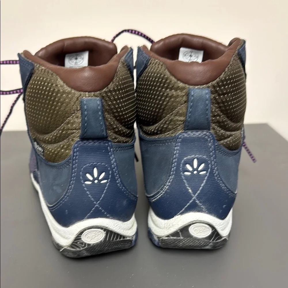 Oboz Footwear Blue and Purple Hiking Boots Size 8 - Picture 4 of 5